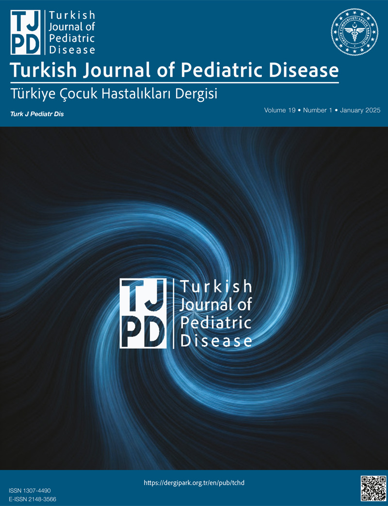 Turkish Journal of Pediatric Disease 2025, Volume 19, Issue 1 cover