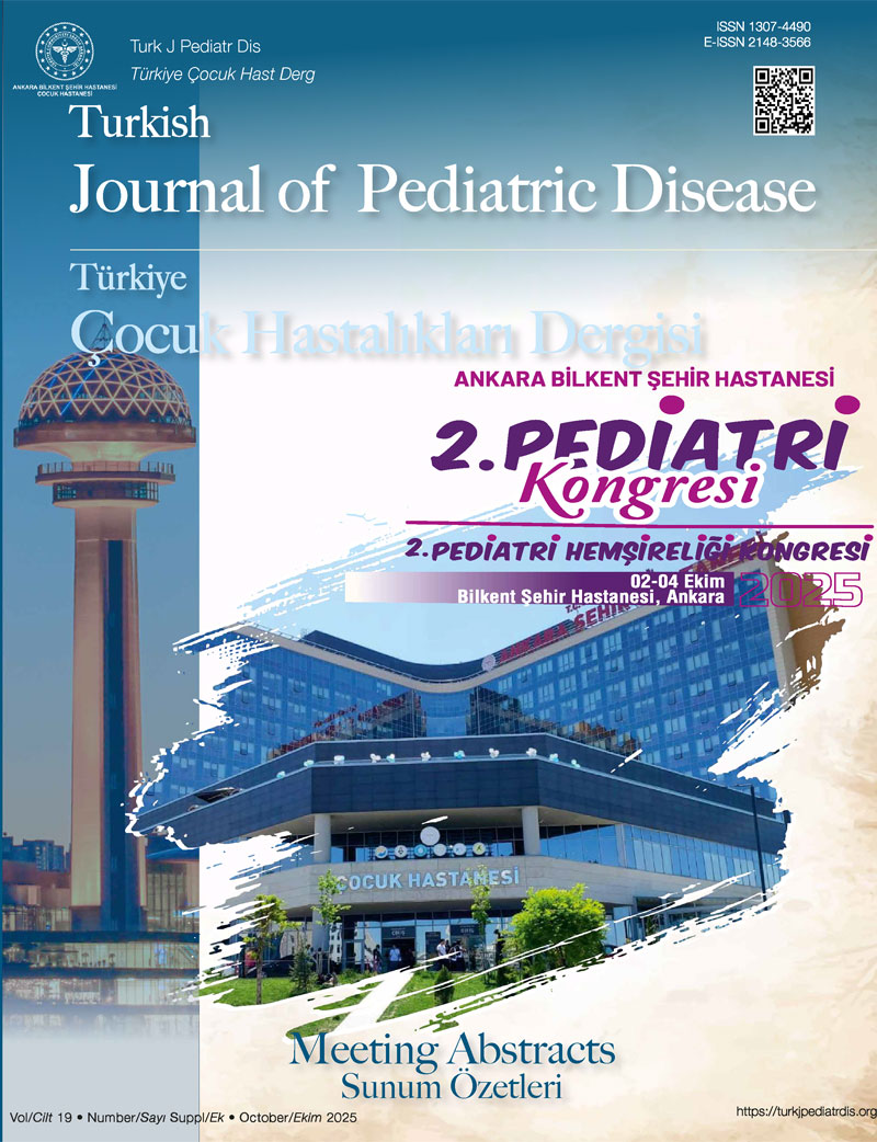 Turkish Journal of Pediatric Disease Volume 19 Supplement 1 (2025) cover